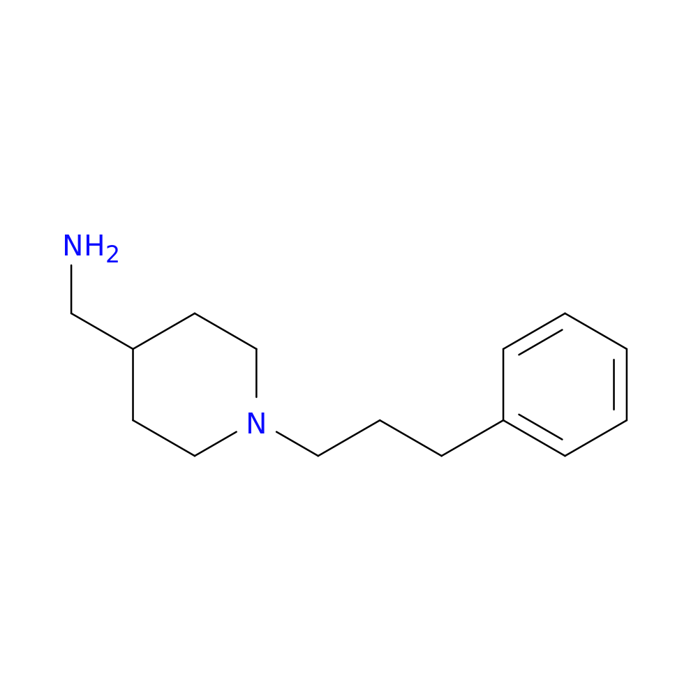 [1-(3-Phenylpropyl)piperidin-4-yl]methylamine