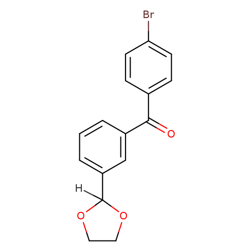 4'-Bromo-3-(1,3-dioxolan-2-yl)benzophenone