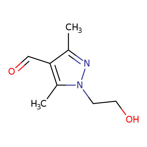 1-(2-Hydroxyethyl)-3,5-dimethyl-1H-pyrazole-4-carbaldehyde