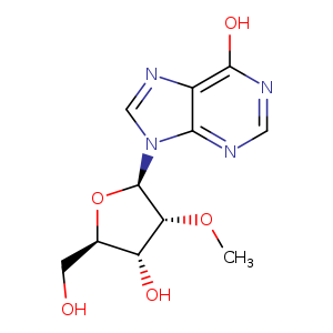 9-((2R,3R,4R,5R)-4-Hydroxy-5-(hydroxymethyl)-3-methoxytetrahydrofuran-2-yl)-9H-purin-6-ol