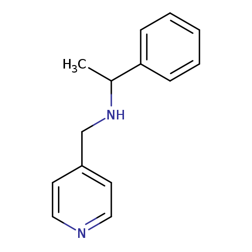 (1-phenylethyl)(pyridin-4-ylmethyl)amine