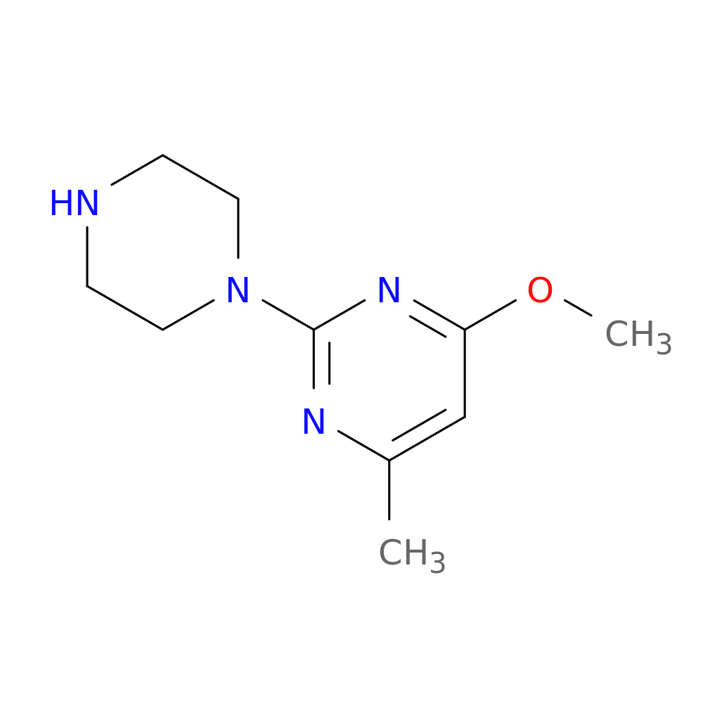 4-methoxy-6-methyl-2-(piperazin-1-yl)pyrimidine