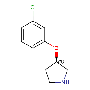 (3R)-3-(3-chlorophenoxy)pyrrolidine