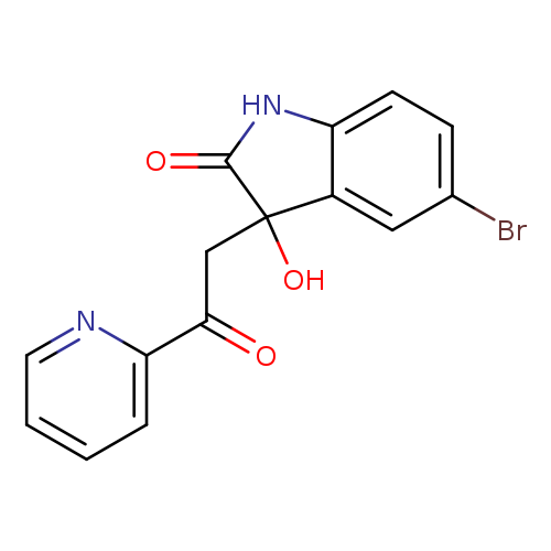 5-Bromo-3-hydroxy-3-(2-oxo-2-(pyridin-2-yl)ethyl)indolin-2-one
