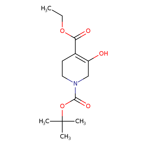 1-tert-Butyl 4-ethyl 3-hydroxy-5,6-dihydropyridine-1,4(2H)-dicarboxylate