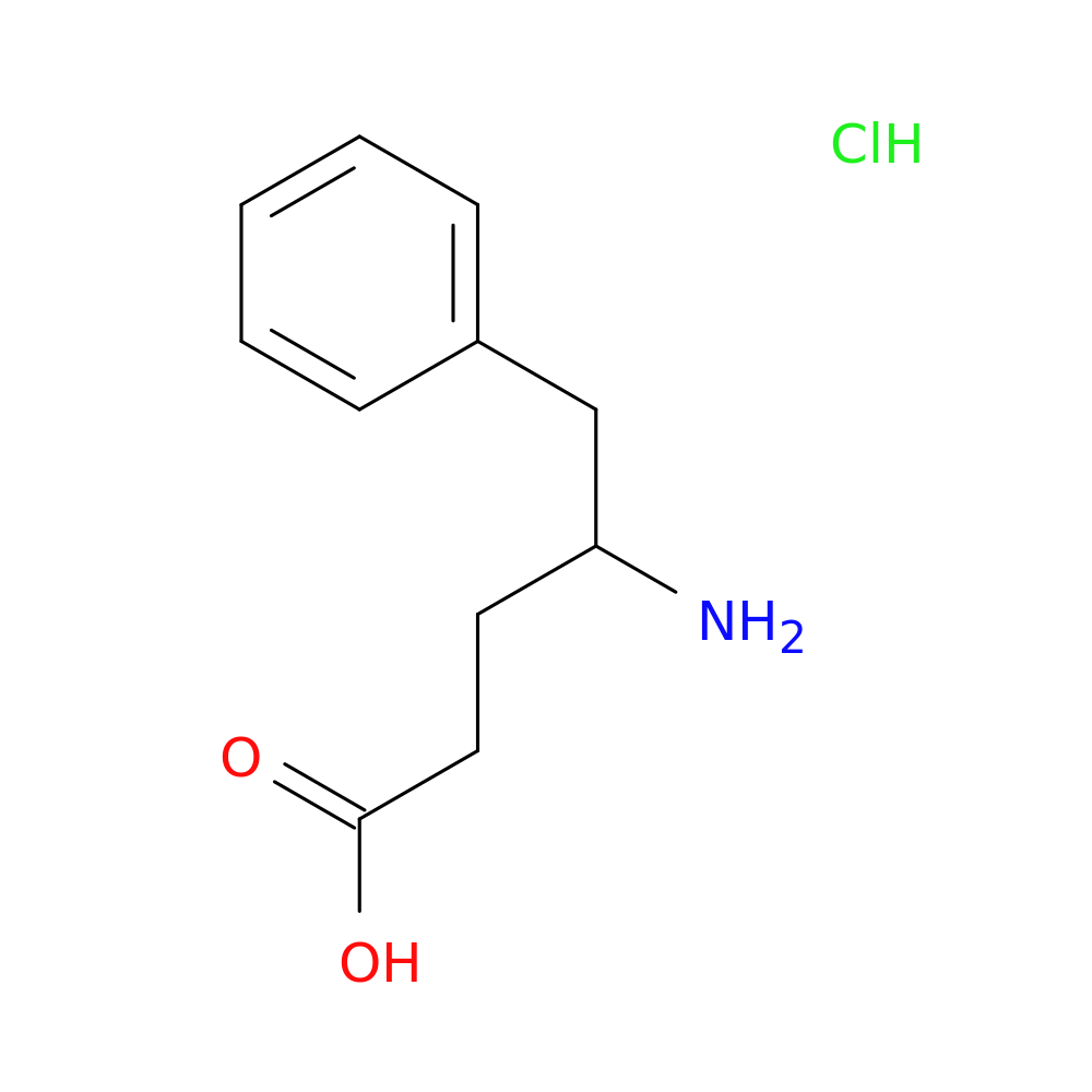 4-Amino-5-phenylpentanoic acid hydrochloride