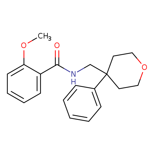 2-methoxy-N-[(4-phenyloxan-4-yl)methyl]benzamide