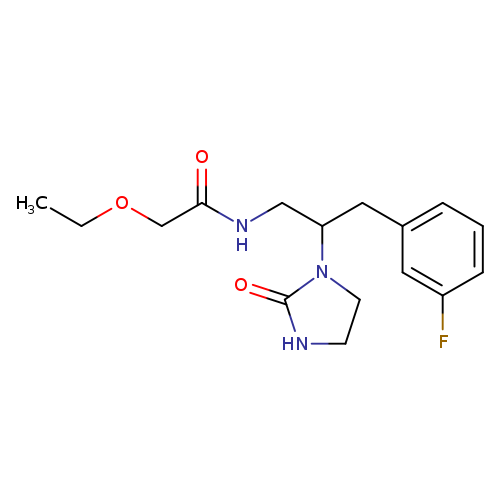 2-ethoxy-N-[3-(3-fluorophenyl)-2-(2-oxoimidazolidin-1-yl)propyl]acetamide