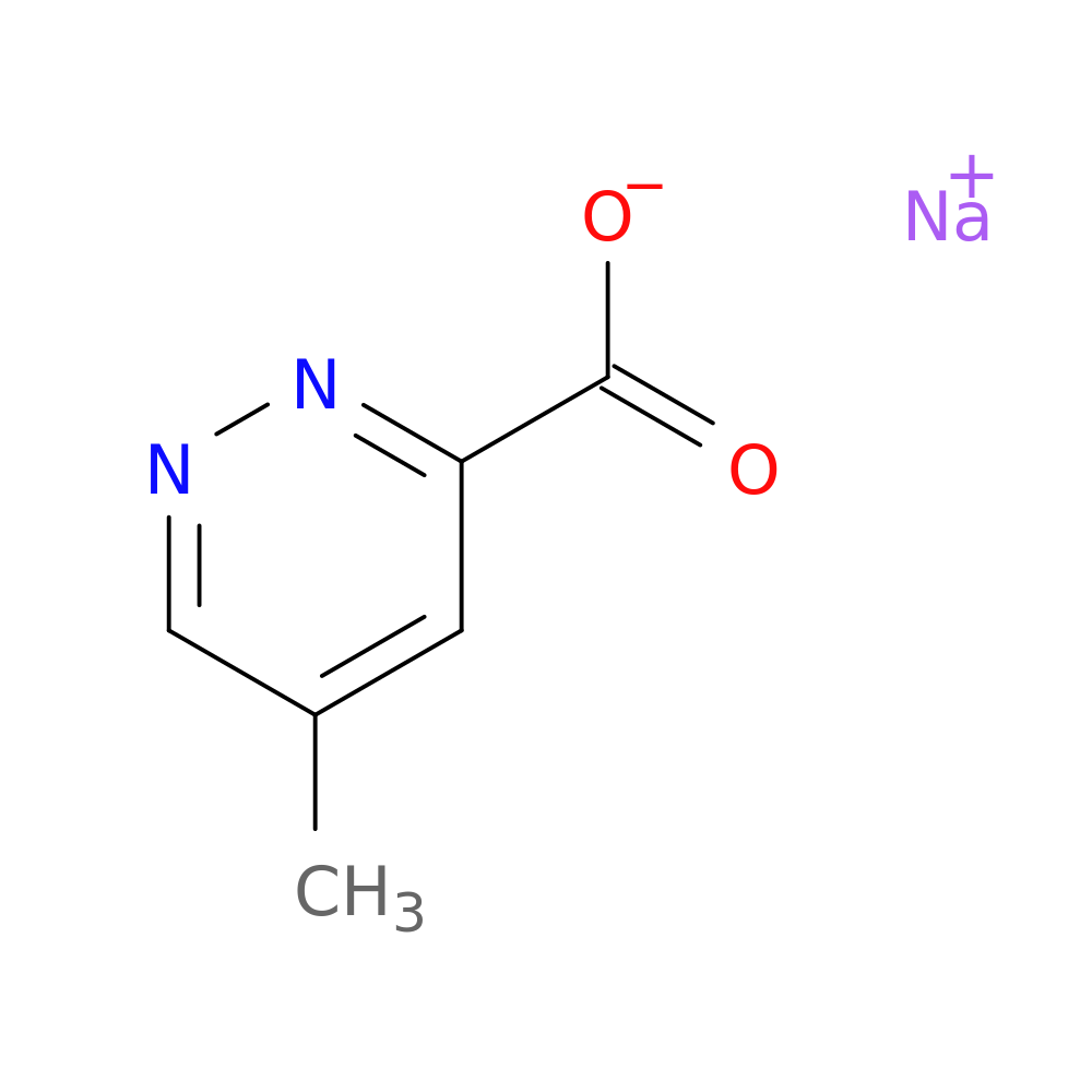 Sodium 5-methylpyridazine-3-carboxylate