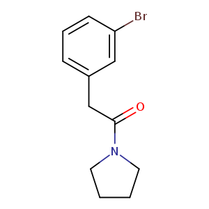 2-(3-Bromophenyl)-1-(pyrrolidin-1-yl)ethanone