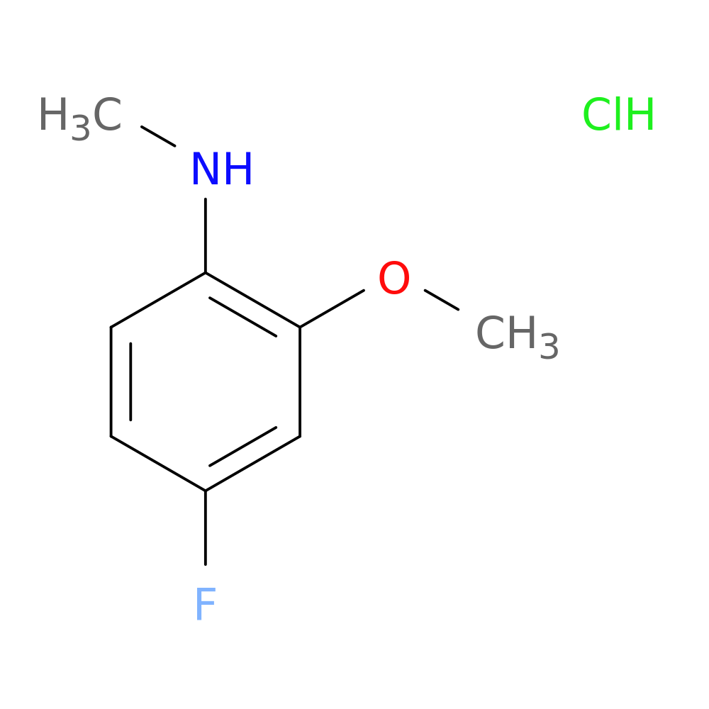4-Fluoro-2-methoxy-N-methylaniline, HCl