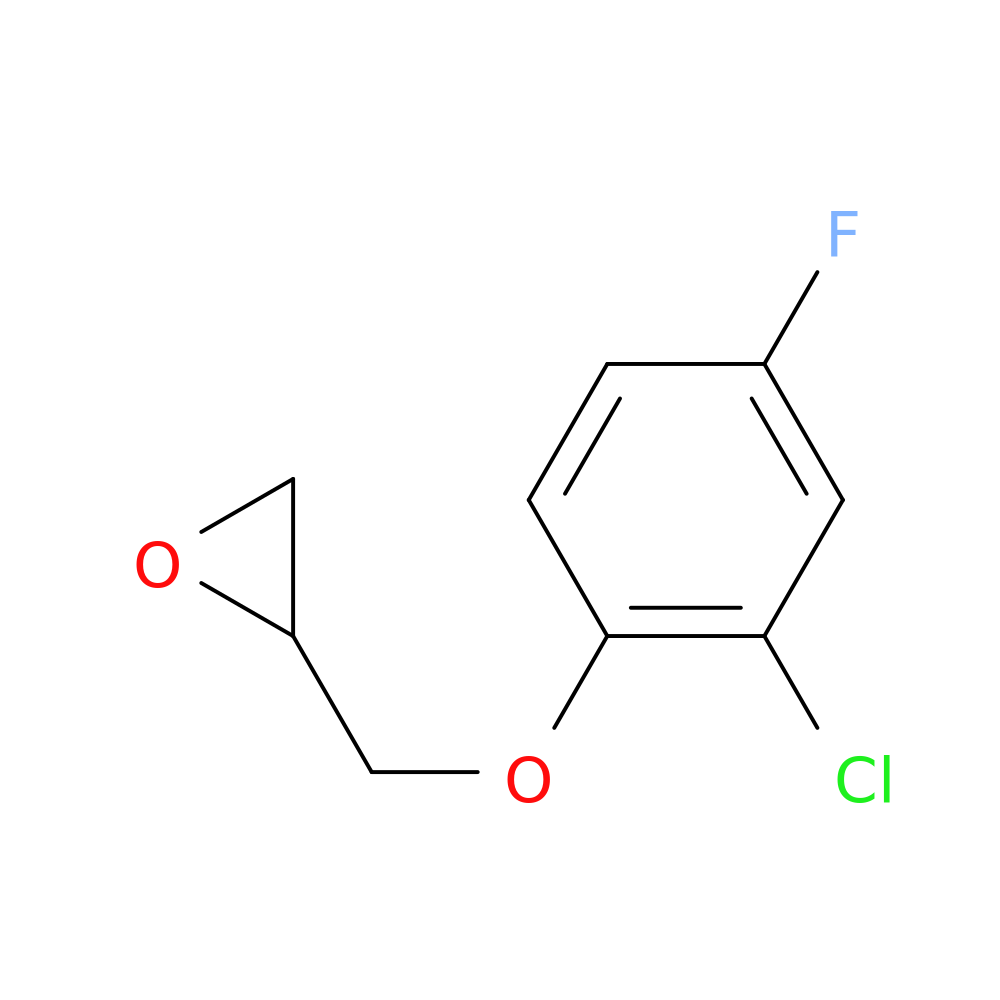 2-[(2-chloro-4-fluorophenoxy)methyl]oxirane
