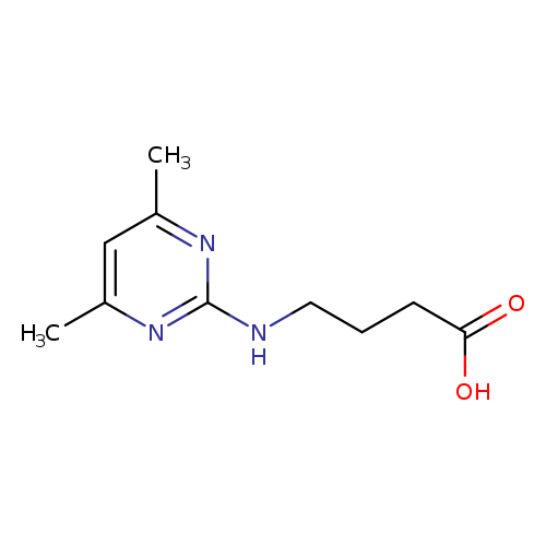4-((4,6-Dimethylpyrimidin-2-yl)amino)butanoic acid