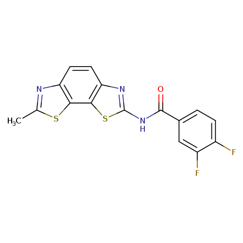 3,4-difluoro-N-{11-methyl-3,12-dithia-5,10-diazatricyclo[7.3.0.0^{2,6}]dodeca-1(9),2(6),4,7,10-pentaen-4-yl}benzamide