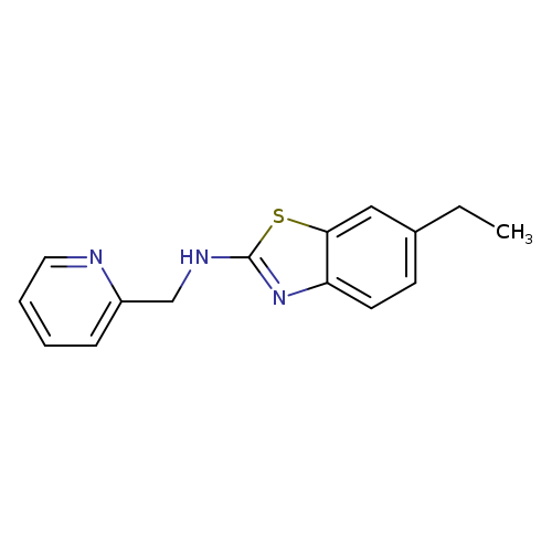 6-Ethyl-N-(pyridin-2-ylmethyl)-1,3-benzothiazol-2-amine