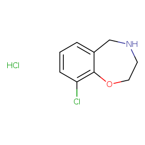 9-chloro-2,3,4,5-tetrahydro-1,4-benzoxazepine hydrochloride