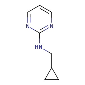 2-Pyrimidinamine, N-(cyclopropylmethyl)- (9CI)