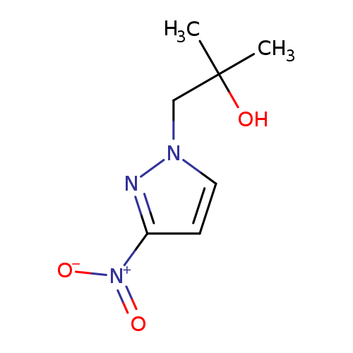 2-methyl-1-(3-nitro-1H-pyrazol-1-yl)propan-2-ol
