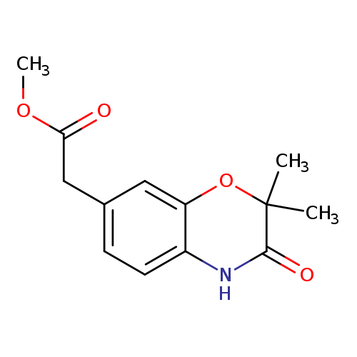 Methyl 2-(2,2-dimethyl-3-oxo-3,4-dihydro-2h-benzo[b][1,4]oxazin-7-yl)acetate