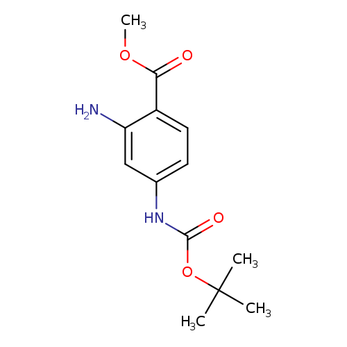 Methyl 2-amino-4-((tert-butoxycarbonyl)amino)benzoate