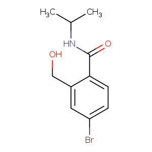 4-Bromo-2-(hydroxymethyl)-N-isopropylbenzamide