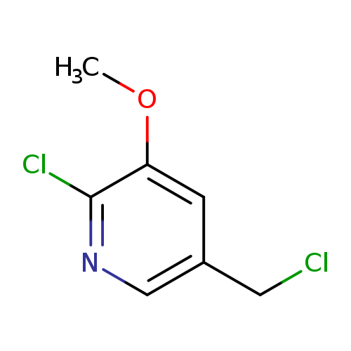 2-chloro-5-(chloromethyl)-3-methoxypyridine