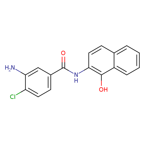 3-amino-4-chloro-N-(1-hydroxynaphthalen-2-yl)benzamide