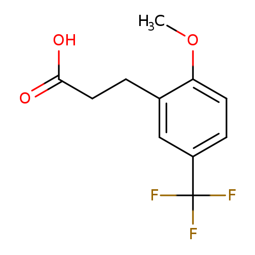 3-(2-Methoxy-5-(trifluoromethyl)phenyl)propanoic acid