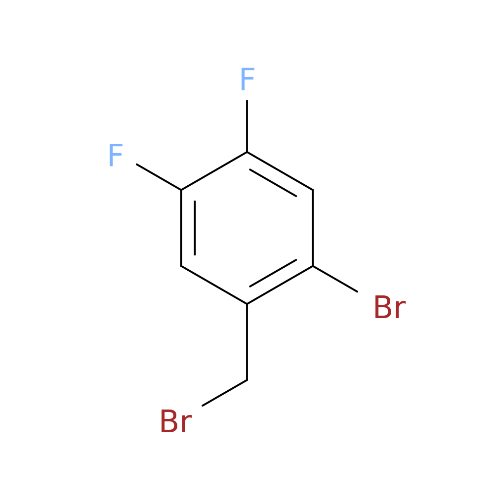 Benzene, 1-bromo-2-(bromomethyl)-4,5-difluoro-