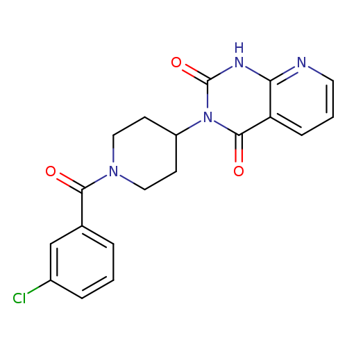 3-[1-(3-chlorobenzoyl)piperidin-4-yl]-1H,2H,3H,4H-pyrido[2,3-d]pyrimidine-2,4-dione
