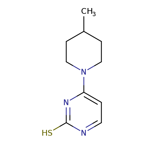 4-Methyl-1-(2-thiopyrimidin-4-yl)piperidine