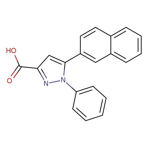 5-Naphthalen-2-yl-1-phenyl-1h-pyrazole-3-carboxylic acid