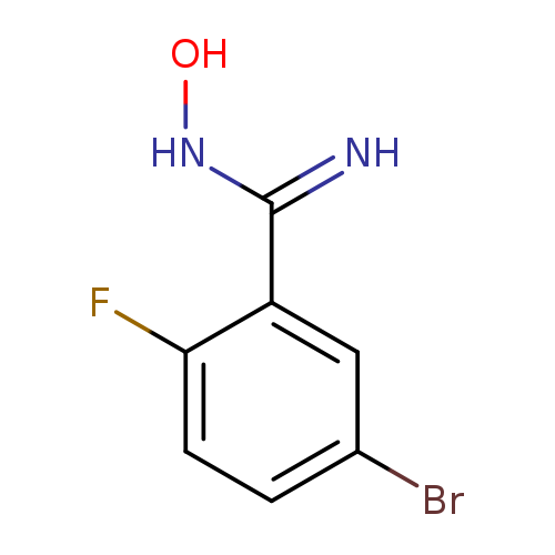 5-Bromo-2-fluoro-n-hydroxybenzimidamide