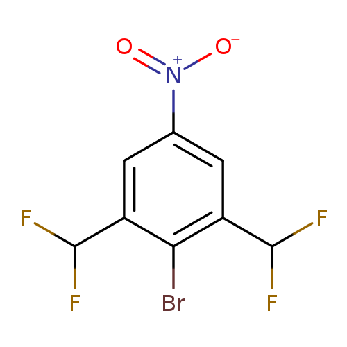 2-bromo-1,3-bis(difluoromethyl)-5-nitrobenzene