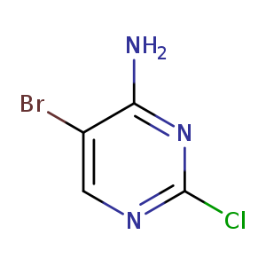 4-Pyrimidinamine, 5-bromo-2-chloro-