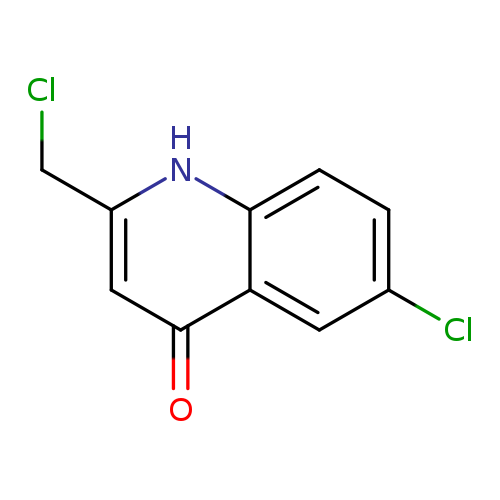 6-CHLORO-2-(CHLOROMETHYL)-4(1H)-QUINOLINONE