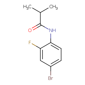 N-(4-bromo-2-fluorophenyl)-2-methylpropanamide