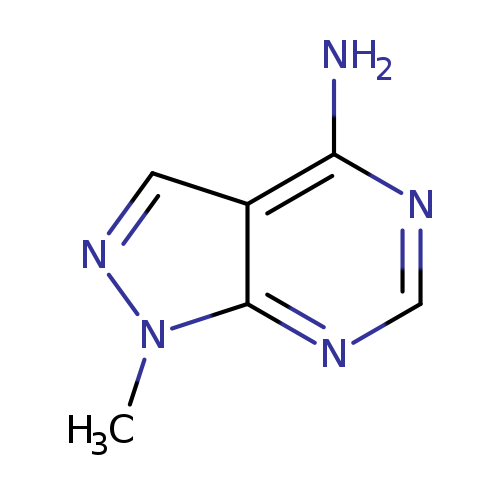 1H-Pyrazolo[3,4-d]pyrimidin-4-amine, 1-methyl- (9CI)