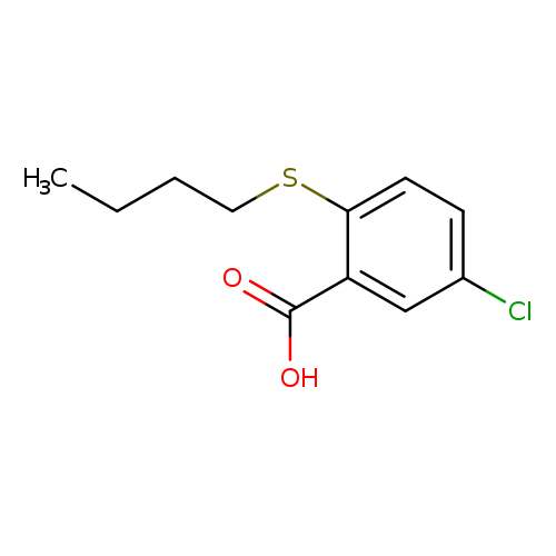 2-(Butylsulfanyl)-5-chlorobenzoic acid