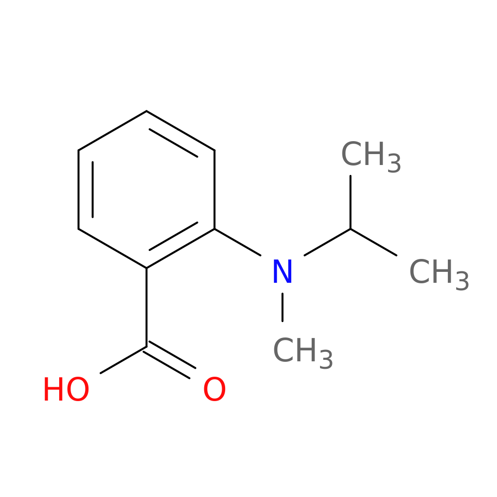 2-[methyl(propan-2-yl)amino]benzoic acid