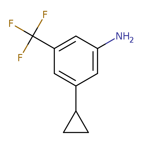 3-Cyclopropyl-5-(trifluoromethyl)aniline