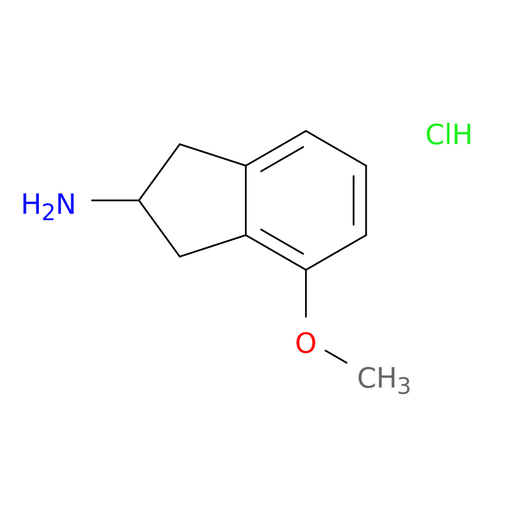 4-methoxy-2,3-dihydro-1H-inden-2-amine hydrochloride