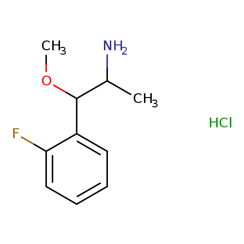 1-(2-fluorophenyl)-1-methoxypropan-2-amine hydrochloride