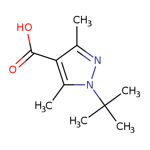 1-tert-butyl-3,5-dimethyl-1H-pyrazole-4-carboxylic acid