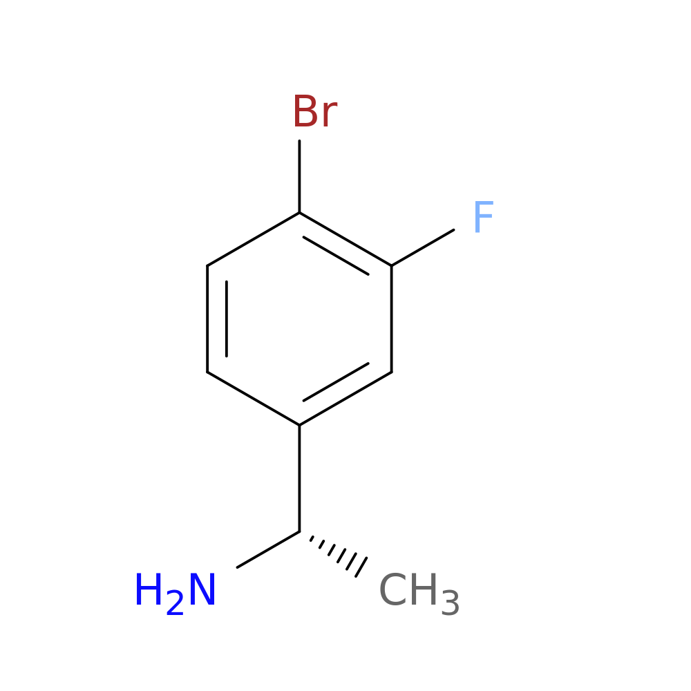 (S)-1-(4-Bromo-3-fluorophenyl)ethanamine