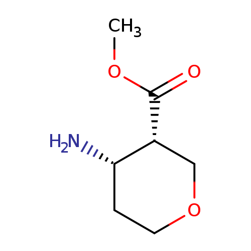2H-Pyran-3-carboxylicacid,4-aminotetrahydro-,methylester,(3S,4S)-(9CI)