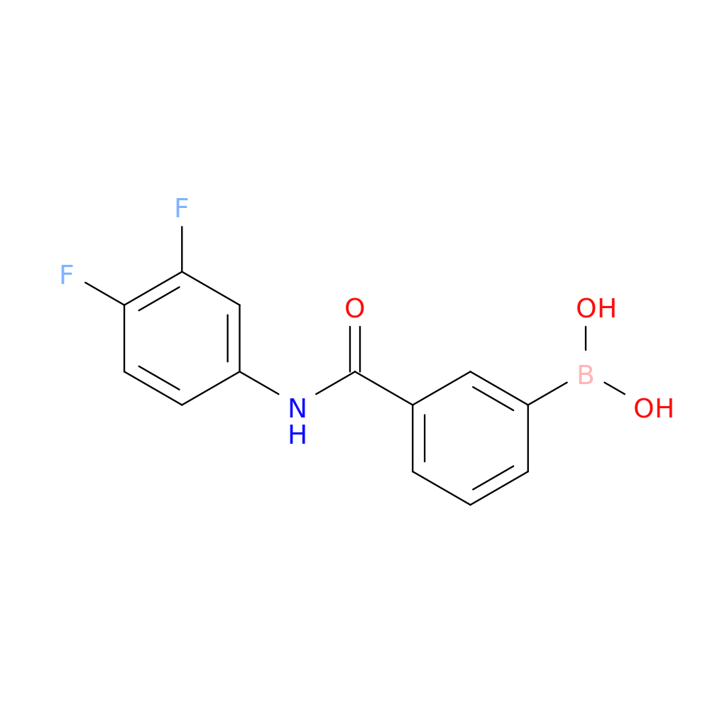 (3-((3,4-Difluorophenyl)carbamoyl)phenyl)boronic acid
