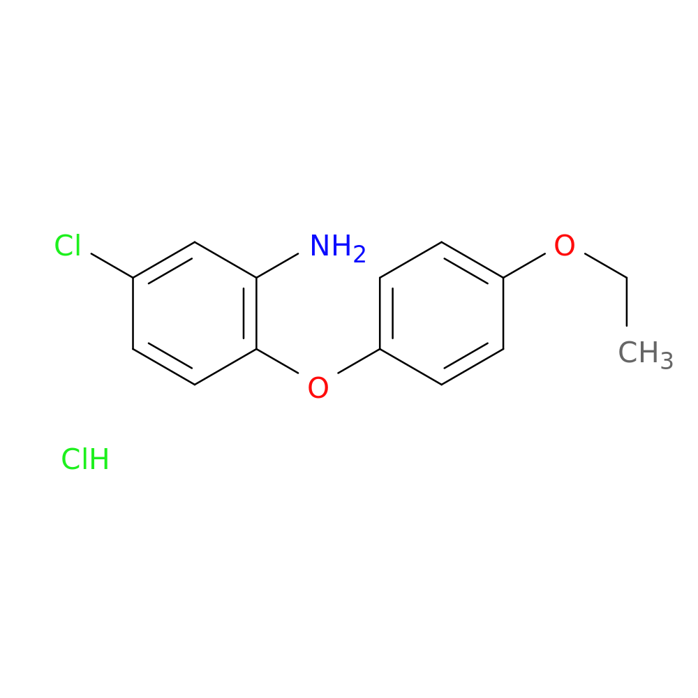 5-chloro-2-(4-ethoxyphenoxy)aniline hydrochloride