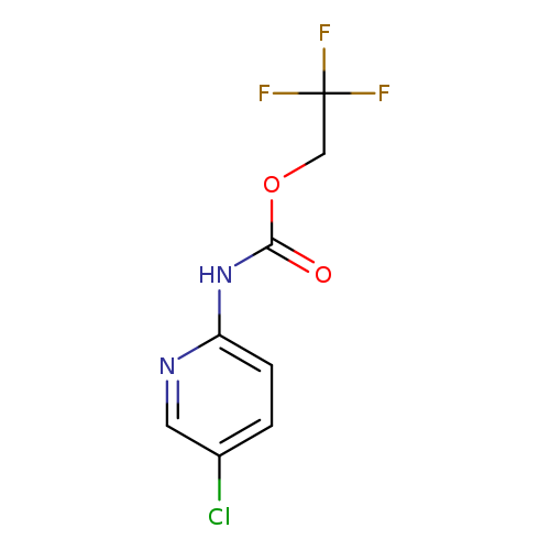 2,2,2-trifluoroethyl N-(5-chloropyridin-2-yl)carbamate