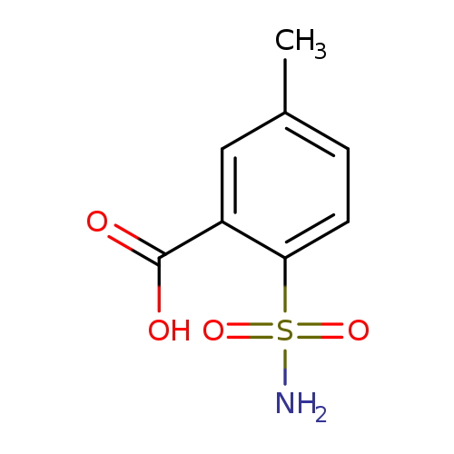 5-methyl-2-sulfamoylbenzoic acid